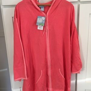 4X Women’s zip up sweater